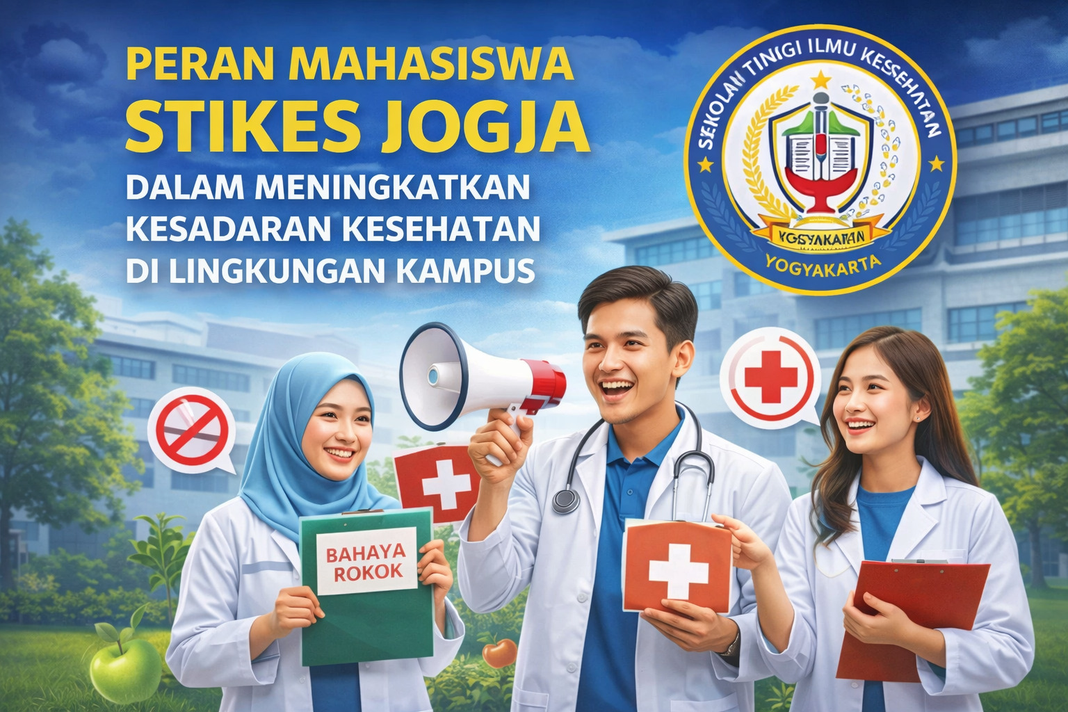 peran mahasiswa STIKES Jogja terhadap kesehatan